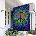 FLAGWIX Hippie Flags, Something To Brighten Your Day House Flag 29.5"x39.5" by FLAGWIXLLC