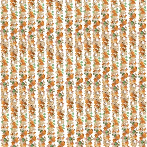 CQURE 16 Pack Fall Leaf Garland, Total 94.4 Ft Artificial Fall Maple Leaves Autumn Vines Garland Thanksgiving Decor for Home Fireplace Party by CQURE