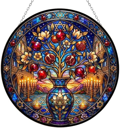 Hanukkah Menorah Home Decor Wall 9.8" by HYPESTYLE