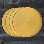 Now Designs Disko Round Placemats, Disko Honey, Set of 4 - Image 5