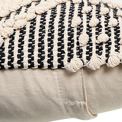 · REDEARTH · Boho Textured Handwoven Throw Pillow Cases - Diamond Medley - Image 5