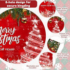 WovWeave Merry Garage Door Cover Banner, 7 x 16 ft - Image 3