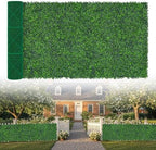 Artificial Boxwood Roll,60x180 in(75 sqft) UV-Anti Faux Ivy Grass Wall by EverNature