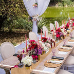10 Pack Burlap Table Runners - Wedding & Rustic Styles, Farmhouse Party (12 x 108 Inch) - Image 6