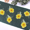Enliven Handmade Beaded Table Runner, 13x36 Inches Lightweight Decorative Table Runner, Perfect for Dining/Wedding/Party/Everyday Use & Easy to Clean, Elegant Floral Beaded Runner by Enliven