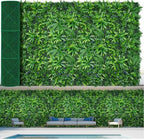 Grass Wall Panels, 60"x140"(58 sqft) Hedge Boxwood Roll Backdrop with UV-Resistant, Fake Greenery Plant Decor for Outdoor Indoor Patio Garden Backyard by EverNature
