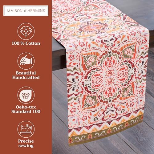 Maison d' Hermine Table Runner 100% Cotton 14.50" x 108" (Single Layer) - Image 2