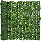 DearHouse Artificial Ivy Privacy Fence Wall Screen, 59x216.5inch Artificial Hedges Fence and Faux Ivy Vine Leaf Decoration for Outdoor Garden Decor by DearHouse