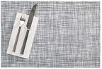 Restaurantware White Vinyl Woven Placemat, 16 x 12 in, 6 Pack by Restaurantware