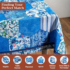Maison d' Hermine Table Cloth Rectangle Table Reusable 100% Cotton 70"x108" - Image 4