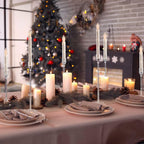 Clear Acrylic Taper Candle Holders Set, Wedding Centerpieces for Table - Image 5