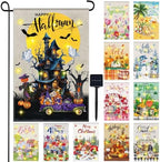 Breling 12 Pcs Garden Flags Double Sided 12x18 Inch Seasonal Yard Flags by Breling