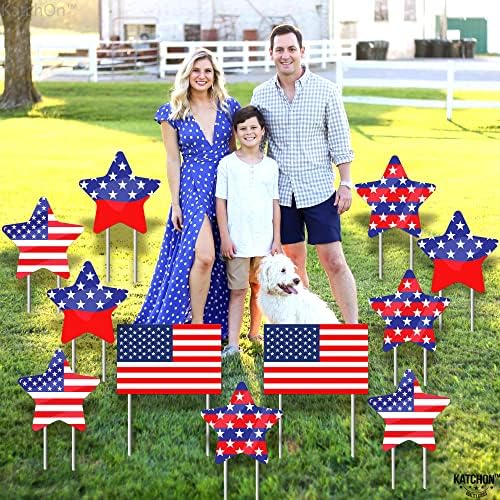 KatchOn Labor Day Signs with Stakes, Pack of 11 - Image 3