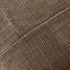 Foindtower Set of 2 Decorative Patchwork Chenille Throw Pillow Covers Textured Modern Vintage Cushion Covers Neutral Boho Accent Home Decor for Sofa Chair Couch Bed Living Room,22×22 Inch,Light Brown - Image 2