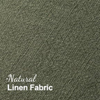 MIULEE Linen Fringe Decorative Euro Throw Pillow Covers Olive Green 28x28 - Image 5