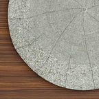 Lightnpro Handmade Beaded Placemats Set of 4 – 13" Round Silver Charger Mats, Handcrafted Artisan Table Accessories, Elegant Decorative Dining Table Décor for Weddings, Celebrations & Home Gatherings - Image 4