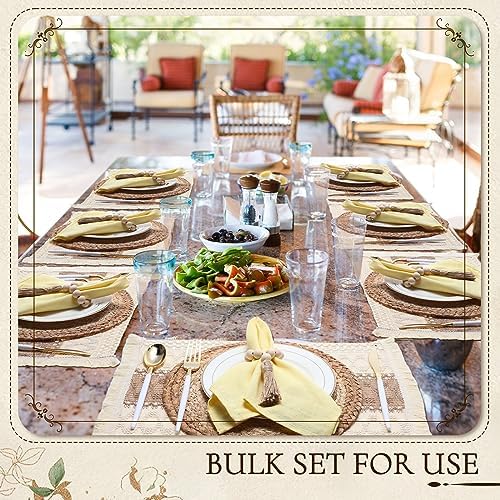 Zhehao 4 Set/12 Pcs Table Decor Set, Farmhouse Table Setting Kit - Image 6