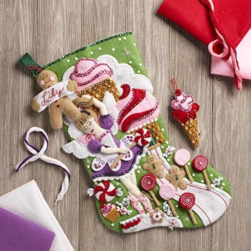 Bucilla 86714 Sugarland Fairy Stocking Kit - Image 3