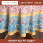 Maison d' Hermine Table Cloth Round Table Reusable 100% Cotton 69" Diameter - Image 2