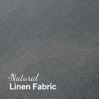 MIULEE Boho Linen Fringe Decorative Throw Pillow Covers Dark Grey 18x18 - Image 4