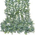 20 Pcs 5.9ft Artificial Eucalyptus Garland Greenery Eucalyptus Leaves Vines Faux Silk Silver Dollar Eucalyptus Vines Plants for Wedding Party Tables Centerpieces Backdrop Arch Wall (Stylish Style) by XunYee