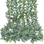 20 Pcs 5.9ft Artificial Eucalyptus Garland Greenery Eucalyptus Leaves Vines Faux Silk Silver Dollar Eucalyptus Vines Plants for Wedding Party Tables Centerpieces Backdrop Arch Wall (Stylish Style) by XunYee