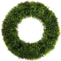 Pure Garden Foxtail Wreath, Green, 20” by PureGarden