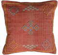 Indian Cotton Cushion Cover Sabra Kilim Pillow Cover Designer Decorative Sofa 18x18 Inche Handwoven Cushion Case for Farmhouse Home Decor Spring Decorative Pillow (Pattern 20) by Unknown