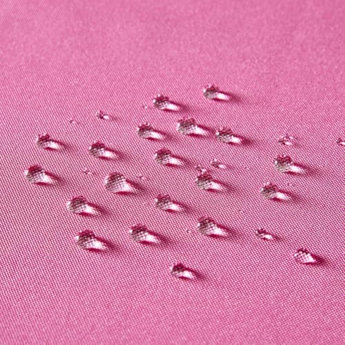 JOJOGOGO Hot Pink Scalloped Outdoor Lumbar Pillow Covers 12x20 Set of 2 - Image 2
