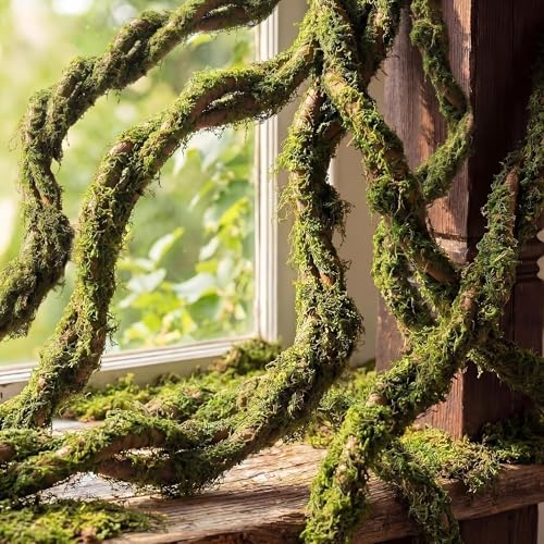 Janinka 8 Pcs 118in Large Bendable Artificial Tree Branches with Moss by Janinka
