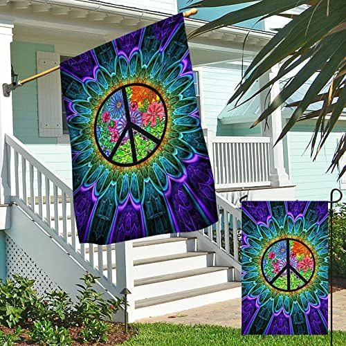 FLAGWIX Hippie Flags, Something To Brighten Your Day House Flag 29.5"x39.5" - Image 6