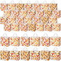 Wesnoy 48 Pcs Fall Gift Bag Bulk Maple Leaves Pumpkin Tote Bag with Handles by Wesnoy