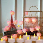 200 Pack Flameless LED Tea Lights Candles Flickering 200+ Hours Warm Yellow - Image 4