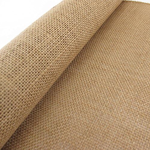 BambooMN 15" x 88" Vintage Hemp Burlap Table Runner for Rustic Wedding Bridal Shower Bachelorette Graduation Party Table Decor Decorations - 30 Pcs - Image 4