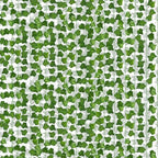 120 Pack Artificial Ivy Garland, 936 Ft Fake Vines Hanging Plants for Room Decor, 81 Leaves Aesthetic Faux Greenery Garland Vines with Strengthened Joint Prevent Leaves Falling Off for Wall Decor by Unknown