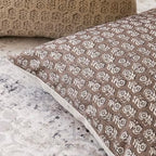 Foindtower Long Floral Print Lumbar Throw Pillow Covers 14×36 Inch,Brown - Image 3