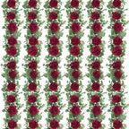 6Pcs 39Ft Artificial Eucalyptus Garlands with Flowers Roses by DolicerLANDSCAPEQ