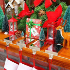 Zonon 6 Pcs Christmas Stocking Holders for Mantle, Silver - Image 2