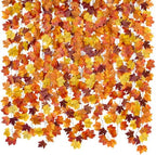 CQURE 14 Pack Fall Leaf Garland, Total 109.2Ft Artificial Fall Maple Leaves Autumn Vines Garland Thanksgiving Decor for Home Fireplace Party by CQURE