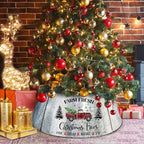 Christmas Tree Collar 29 Inch Diameter Base, Large Metal Tree Collar for Pencil Tree, Christmas Truck Decorations - Image 4