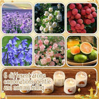 Lyrow 12 Pcs Ramadan Gifts for Women Men Ramadan Mubarak Candles 3.5 oz Scented Soy Wax Candle Islamic Muslim Candles Islamic Party Favors Gifts for Home Muslim Islam Festival Decor (White Gold) - Image 7