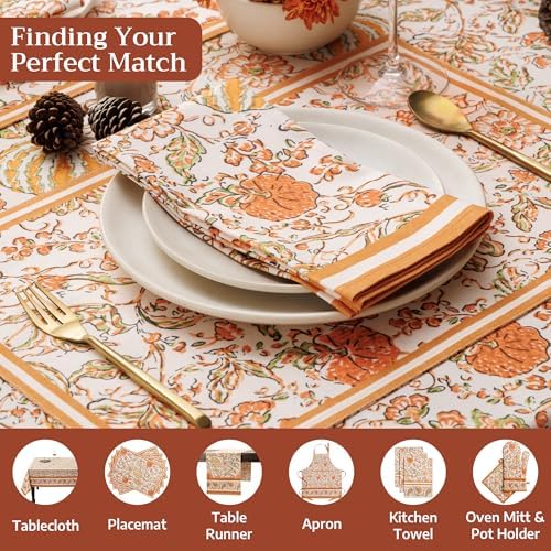 Maison d' Hermine Cloth Napkins Set of 4 Reusable 100% Cotton (20" x 20") - Image 4