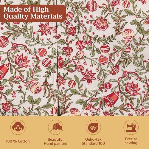 Maison d' Hermine Table Runner 100% Cotton 14.50" x 72" (Double Layer) - Image 3