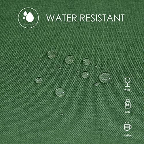 BALCONY & FALCON Rectangle Table Cloth Waterproof Green 57"x118" - Image 4
