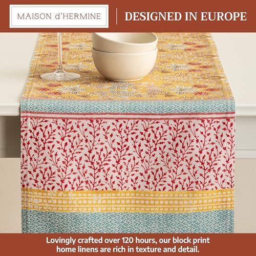 Maison d' Hermine Table Runner 100% Cotton 14.50" x 108" (Double Layer) - Image 2