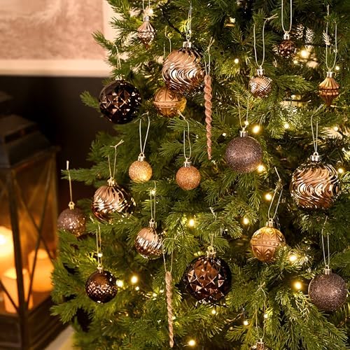 Valery Madelyn 100ct Christmas Tree Decorations Variety Ball Ornaments Set - Image 2