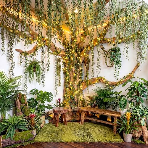 Yinder 80 Pcs Jungle Theme Decoration Set Classroom Decor, Ivy - Image 5
