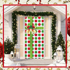 Preboun 6 Pcs Christmas Door Cover Decoration House Window Door Cover 78 x 35 Inches Santa Gingerbread Christmas Outdoor Sign for Home Wall Indoor Party Decorations - Image 5