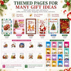 Christmas Gift Card Book for Adults, Spiral Bound Merry Cash Greeting Card - Image 4