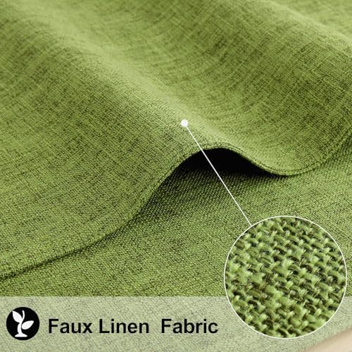 homing Faux Cotton Linen Placemats Set of 8, Cloth Dining Table Mats - Image 2